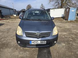 Toyota Corolla Verso Turime daug išardytu toyota modeliu ekodalys naudotos automo