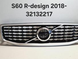 Volvo S60 Volvo s60 priekinės grotelės 32132217 s60 r design 2018