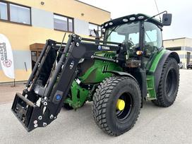 John Deere 6125r + Trima Front Loader +3.,
