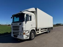 Scania G400 6X2*4 + FULL AIR + BOX HEATING, kietašoniai