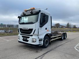 Iveco Stralis 560, savivarčiai su kabliu