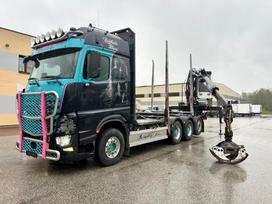 Mercedes-Benz AROCS 3263 8X4*4 + RETARDER + BERGS FEGEN CRANE, kokvedēji