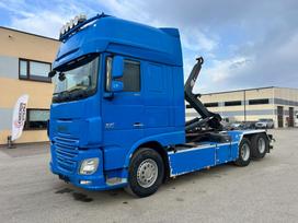 DAF XF510, самосвалы с прицепoм