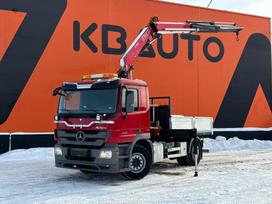 Mercedes-Benz Actros 1832 4x2, самосвалы с краном