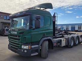 Scania P450 8X4*4, самосвалы с прицепoм