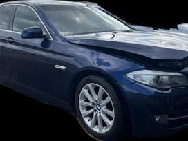 BMW 520 for parts. Variklio defektas n47d20c spalva tiefseeblau metallic