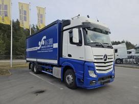 Mercedes-Benz ACTROS 2545 6x2, dropside trucks with tarpaulin