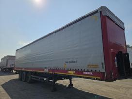 Kögel SN 24 BORT STORA, dropside with tarpaulin