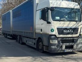 MAN TGA, бортовые с тентом