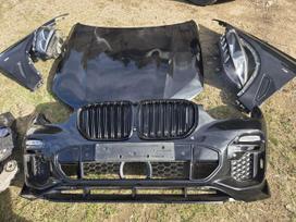 BMW X5 по частям. G05 durys komplektinis priekis 3d spalva 475 pneumo