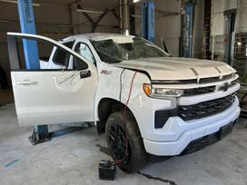 Chevrolet Silverado по частям. Chevrolet silverado k1500 rst 2023 white 5 3l 8 vin 1