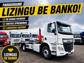 DAF CF 440 21T Kablys, самосвалы с прицепoм