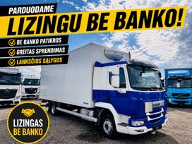 DAF FA LF210H 12T sildoma buda su liftu, фургоны-боксы