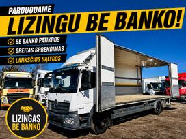 Mercedes-Benz Atego 1523 15T atidaromu sonu ir sildoma buda, изотермические кузовы