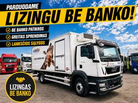 MAN TGM 15.250 15.5T Multitemperaturinis su Liftu, рефрижераторы