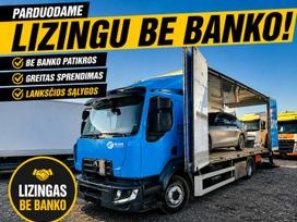 Renault D12 12T su Atidaromu sonu ir liftu, изотермические кузовы