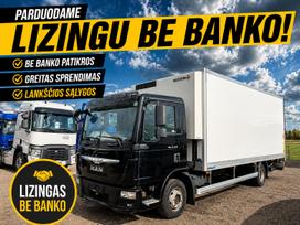 MAN TGL 12.220 11.9T Saldytuvas su liftu, рефрижераторы