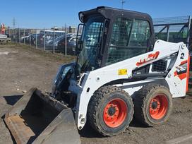Bobcat S450 + bucket+ street sweeper, mini loaders