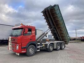 Volvo FM-440, самосвалы с прицепoм