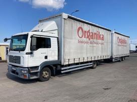MAN TGL 12.240, curtain / tarpaulin trucks