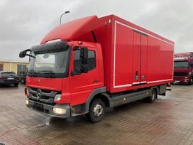 Mercedes-Benz Atego 818L+BOX HEATING, kietašoniai