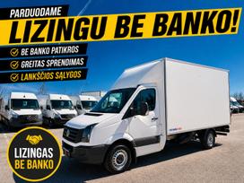 Volkswagen Crafter, 2.0 l., krovininis mikroautobusas