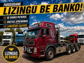 Volvo FM 480 8x4 su kabliu, самосвалы с прицепoм