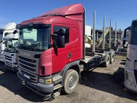 Scania G480 6x4 + LOGLIFT 96ST LOW mileage, timber trucks