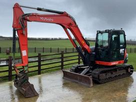 Kubota KX080-4a, excavator