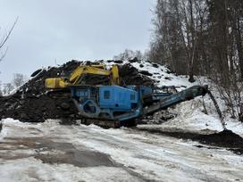 Terex Pegson metrotrak HA, akmens smulkinimo mašinos