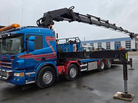 Scania P420 8X2*6 HIAB 800 E-7 + JIB 135X, su kranu