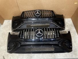 Mercedes-Benz GLE klasė Amg line bamperiai su juodom arba chromuotom apdailom