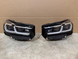 BMW 6 serija Lci facelift g32 led adaptive pilni žibintai su valdymo bloka