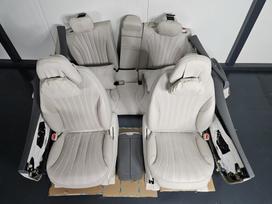 Mercedes-Benz EQS 2400eur su pvm priekines sedynes sildomos ventiliuojamos 200