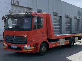 Mercedes-Benz Atego 1224 *AKINIAI *2x3.6t GERVES *PLATFORMA 6m *MECHANIKA, auto vedēji