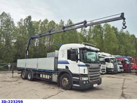 Scania P450 6x2 Steering axle Euro6 + PM 13.5SP, с краном