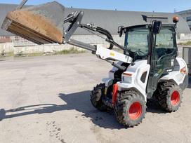 Bobcat L28 4x4 bucket+ forks, frontal loader