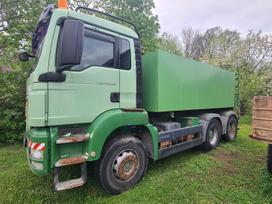 Man Tgs 26.400 6x4 Bl, kelių tiesimo mašinos