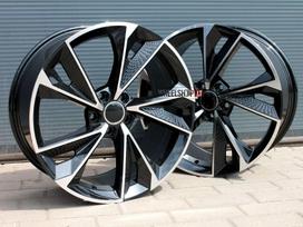 Audi EU-B1566 Black Polished, lengvojo lydinio, R22