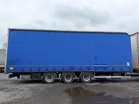 Mono Transserviss TRIDEM - 70m3, curtain / tarpaulin