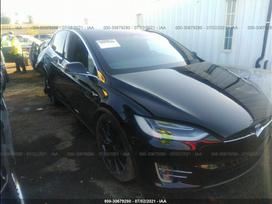 Tesla Model X dalimis. Tesla model x 100 perfomance parduodamas dalimis yra vi
