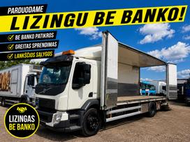 Volvo FL 280 18T atidaromu sonu ir liftu, изотермические кузовы