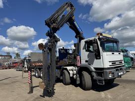Iveco EuroTrakker 410 E44H + PALFINGER PK44002 + JIB PJ115, su kranu