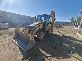 Caterpillar 428, excavator loader
