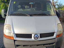Renault Master, 2.5 l., krovininis mikroautobusas