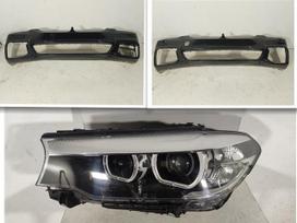 BMW 5 serija, 8064928   743918304, bumpers, lights