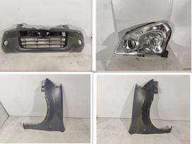 Nissan Qashqai bumpers, fenders, lights