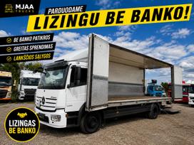 Mercedes-Benz Atego 1223 11.9T atidaromu sonu ir liftu, фургоны-боксы