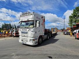 Scania R500 V8, single sleeper