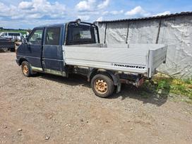 Volkswagen Transporter Vw t4 dvigubos kabinos aliuminis kuzavelis paaukstintais bortais